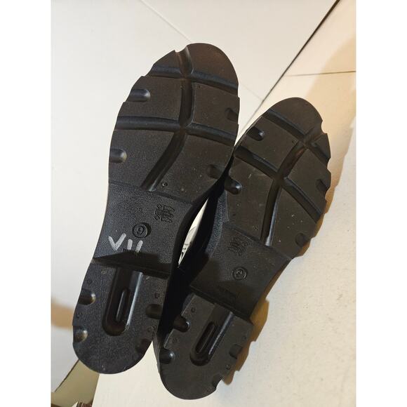 Seven7 Halifax Chelsea black rubber rain boots size 9 rainboots - Picture 6 of 7